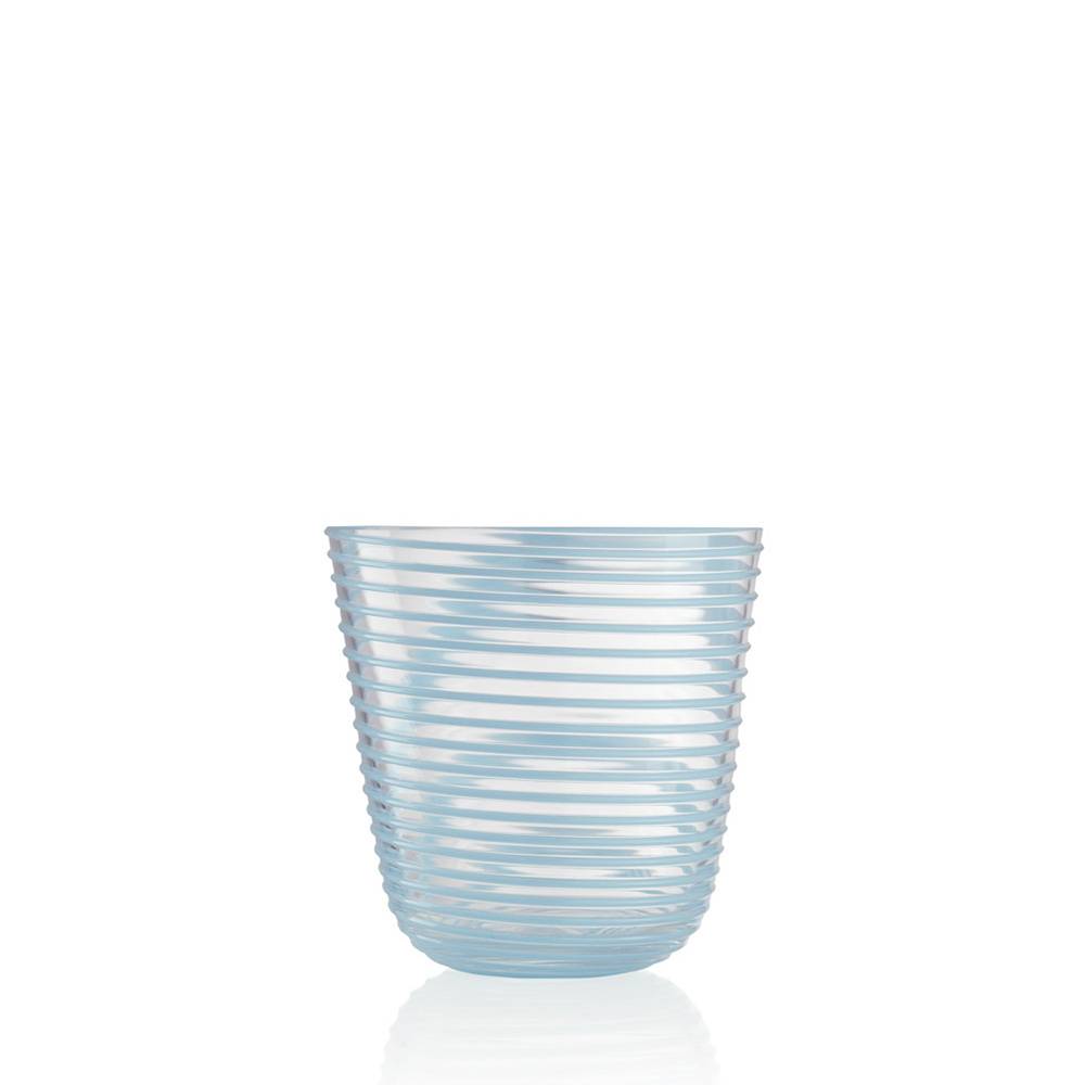 Masonmoretti Wine Glass Twist Light Blue Consegna Veloce