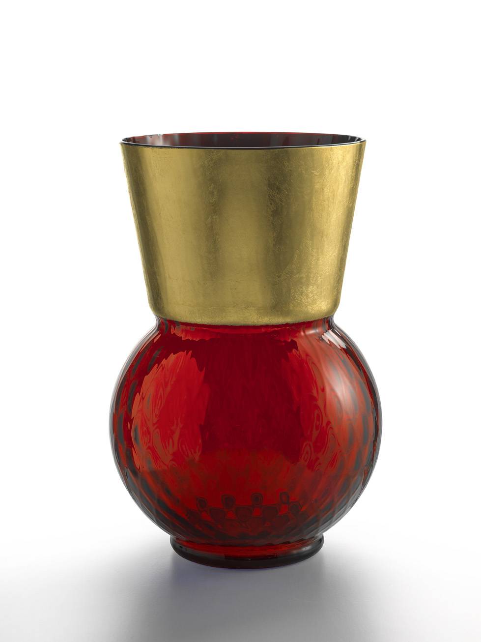 Masonmoretti Vase Large Basilio Red In Linea