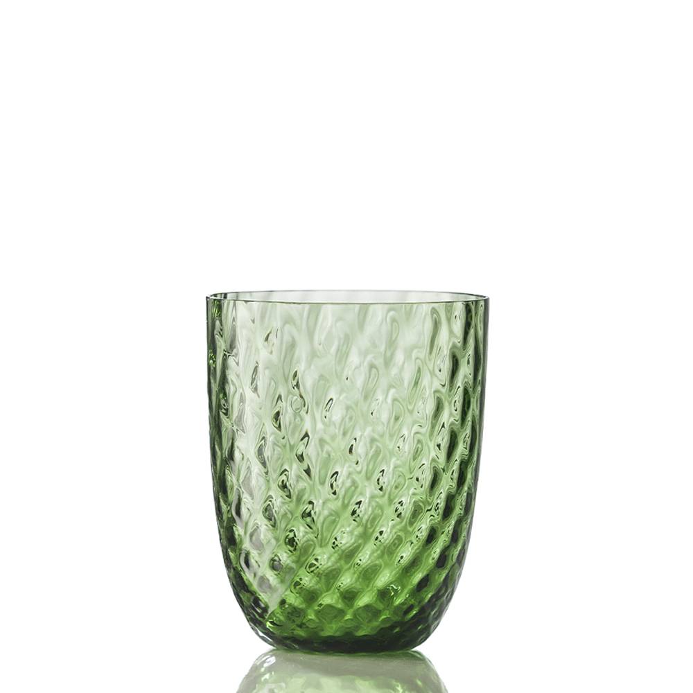 Masonmoretti Water Glass Idra Balloton Green Soraya Vendita calda