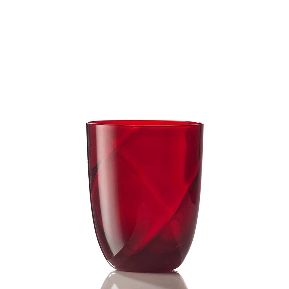 Masonmoretti Water Glass Idra Lente Red Comprane uno, ottenene uno gratis