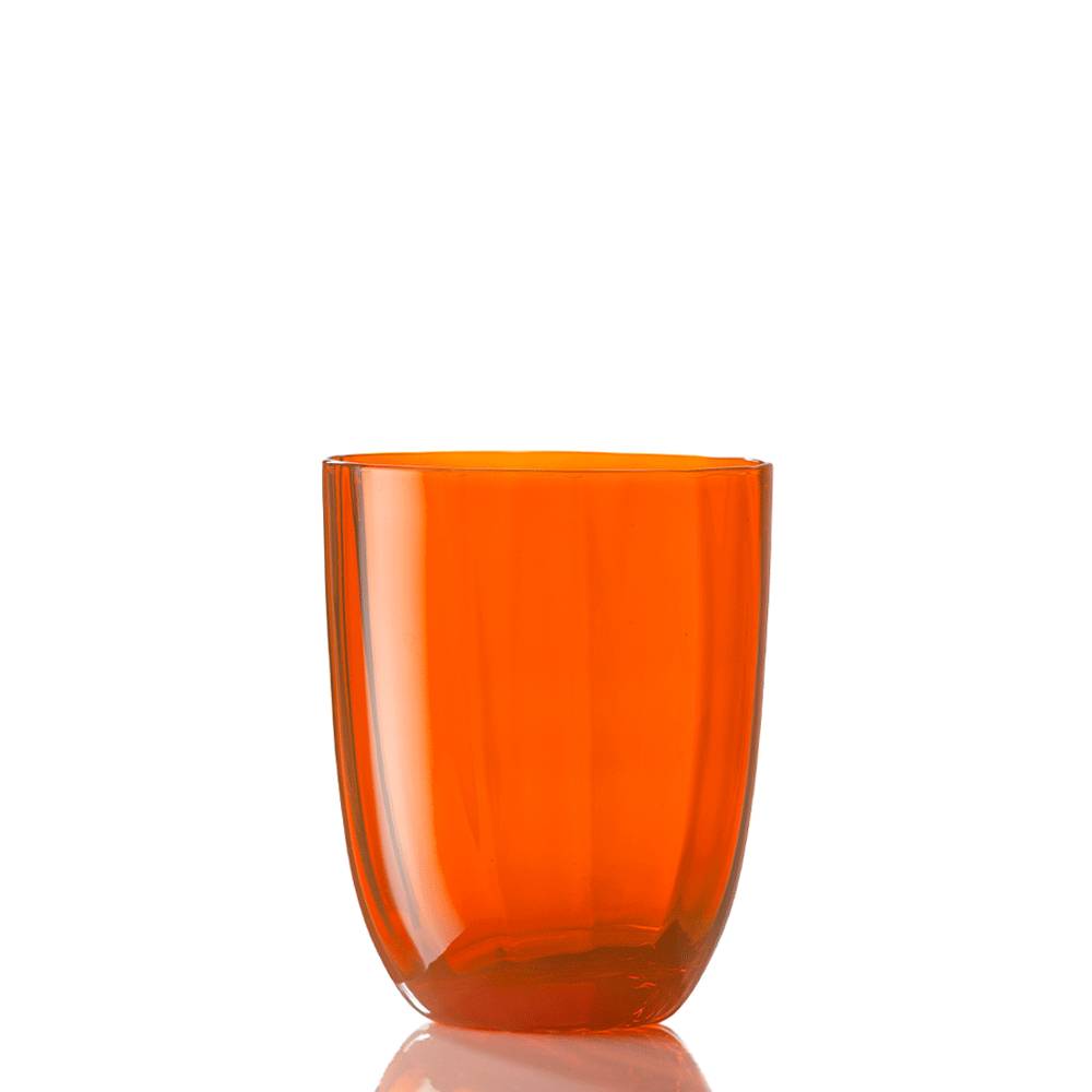 Masonmoretti Water Glass Idra Optic Orange Offerta settimanale