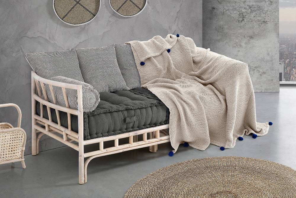 Oresteluchetta Plaid COZY-A NAVY BLUE In Linea