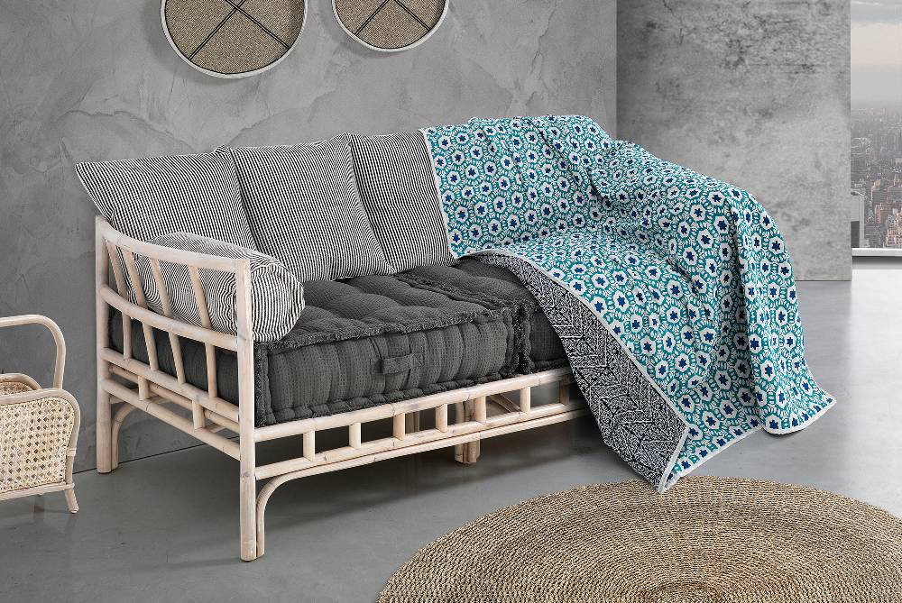 Oresteluchetta Plaid cotone DOUBLE SEA Promozione