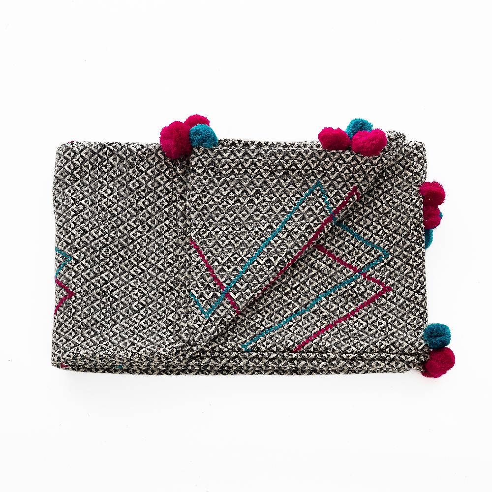 Oresteluchetta Plaid cotone ZIG-ZAG Acquista Ora