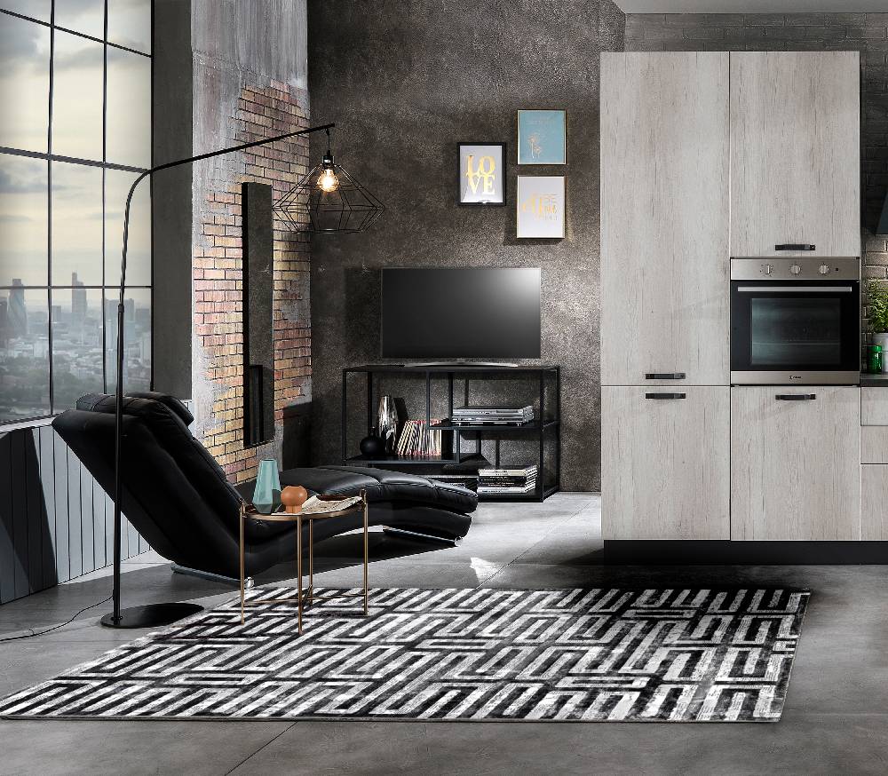Oresteluchetta TAPPETO SERIE HISA GREY 03 Negozi Online