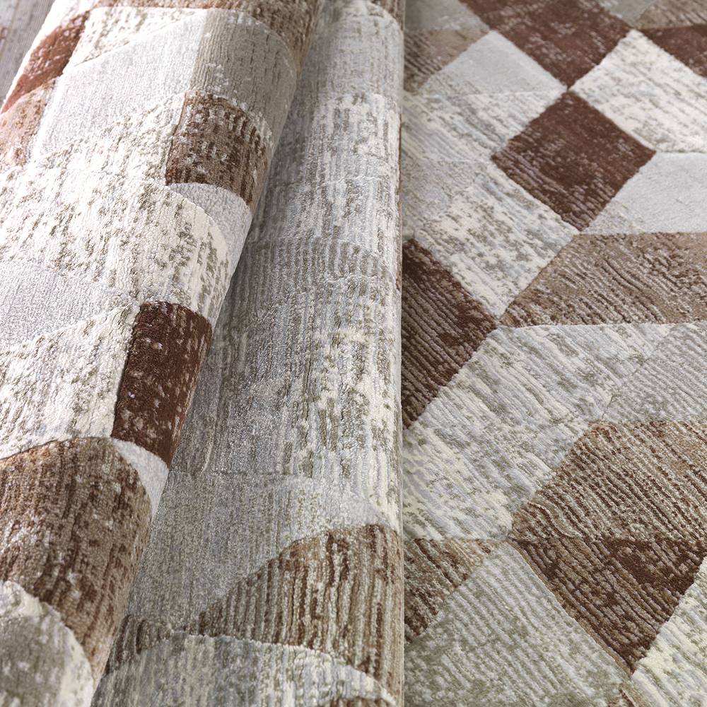 Oresteluchetta TAPPETO CORSIA SERIE HISA TERRACOTTA 02 Offerte