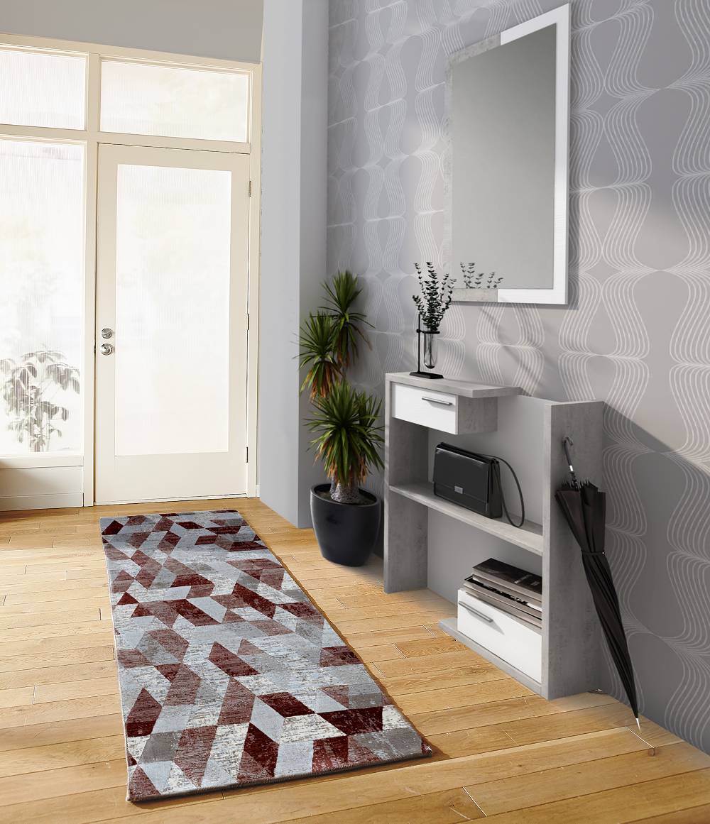 Oresteluchetta TAPPETO CORSIA SERIE HISA TERRACOTTA 02 Offerte
