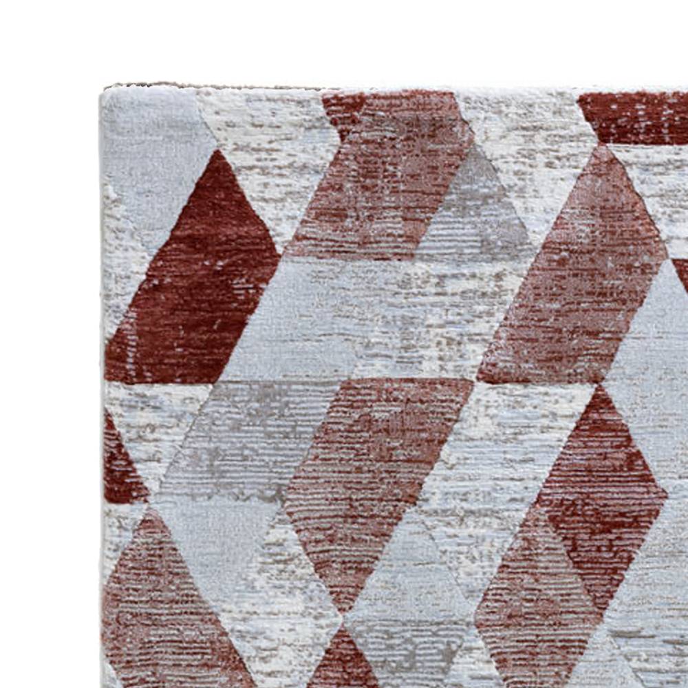 Oresteluchetta TAPPETO SERIE HISA TERRACOTTA 03 Vendita Economica
