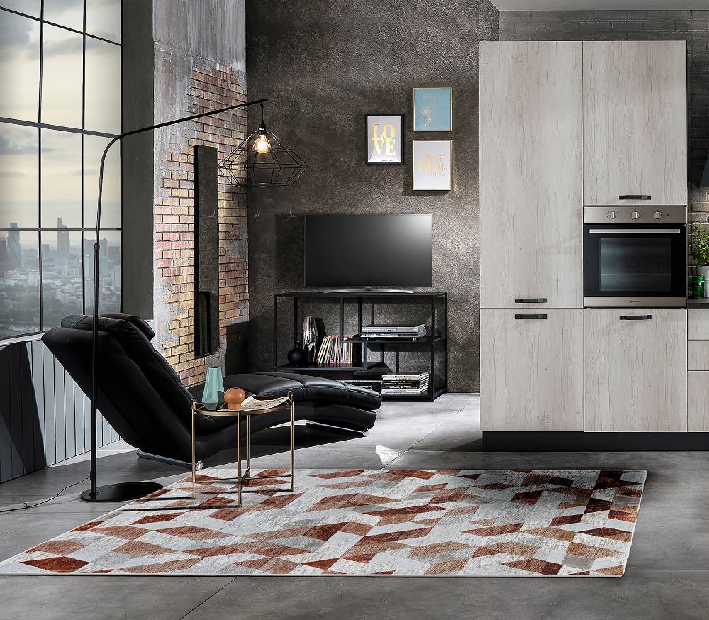Oresteluchetta TAPPETO SERIE HISA TERRACOTTA 03 Vendita Economica