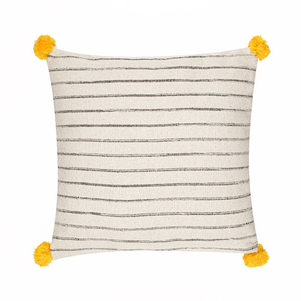 Oresteluchetta Cuscino STRIPE-A YELLOW Qualità