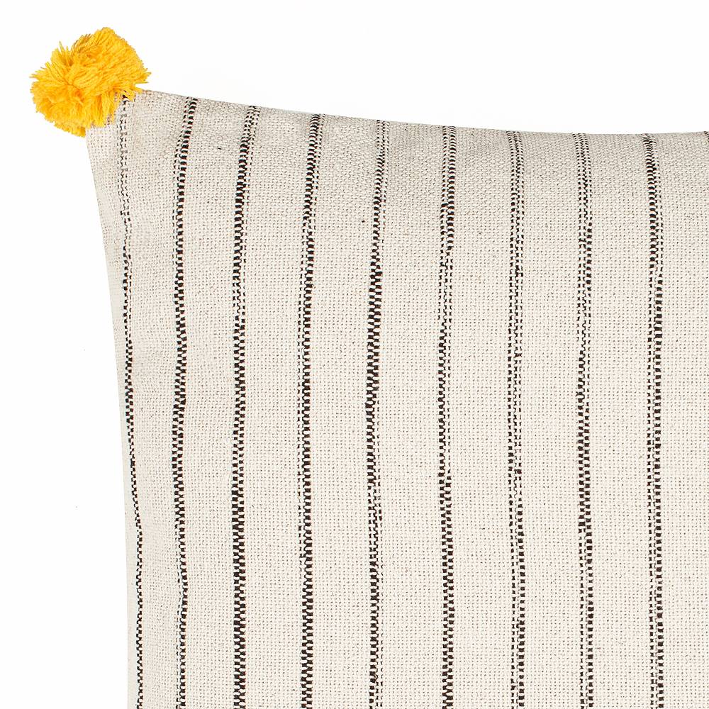 Oresteluchetta Cuscino STRIPE-A YELLOW Qualità