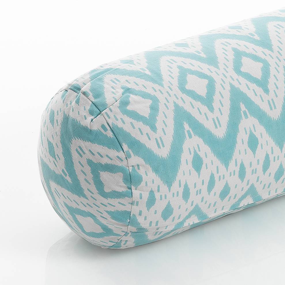 Oresteluchetta Cuscino a rullo IKAT MINT Sottocosto