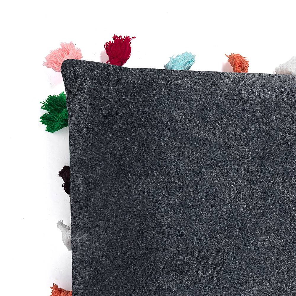 Oresteluchetta Cuscino VELVET DECOR GREY Negozio