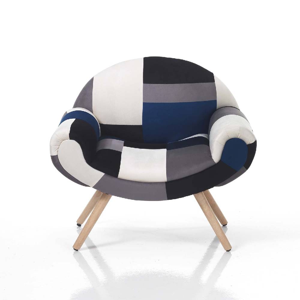 Oresteluchetta poltrona LIAM BLUE Soddisfazione Garantita