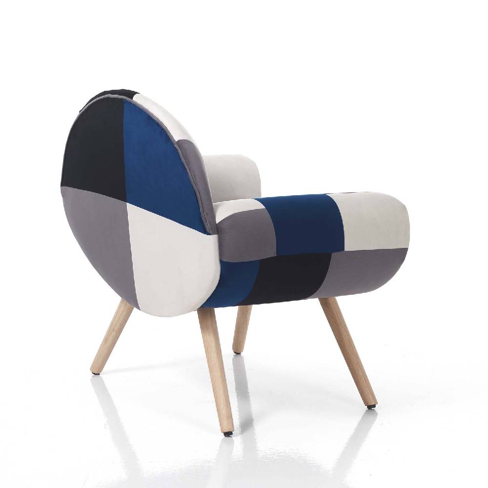 Oresteluchetta poltrona LIAM BLUE Soddisfazione Garantita