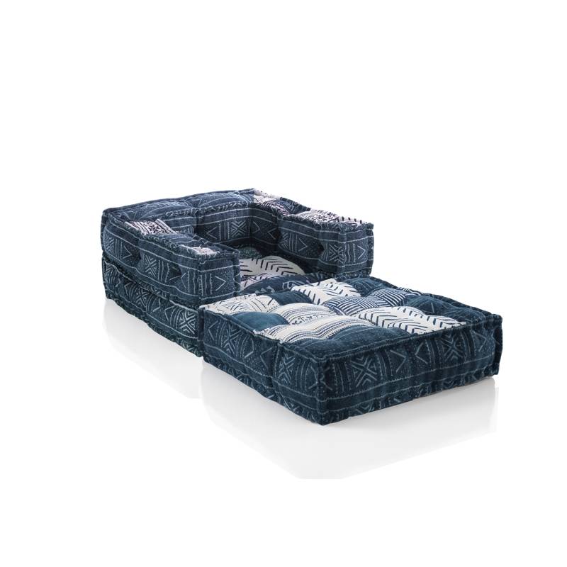 Oresteluchetta Poltrona/Chaise longue YANTRA WHITE/BLUE PATCH 2025