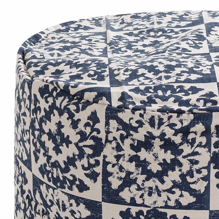 Oresteluchetta Pouf rotondo YAMIR Vendita Calda