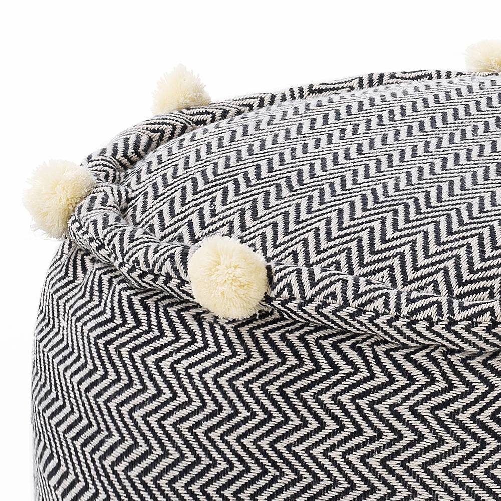 Oresteluchetta Pouf rotondo HIP Moda