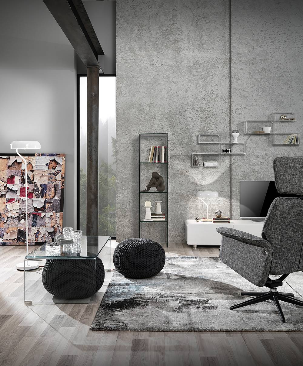 Oresteluchetta pouf URCHIN GREY 2025