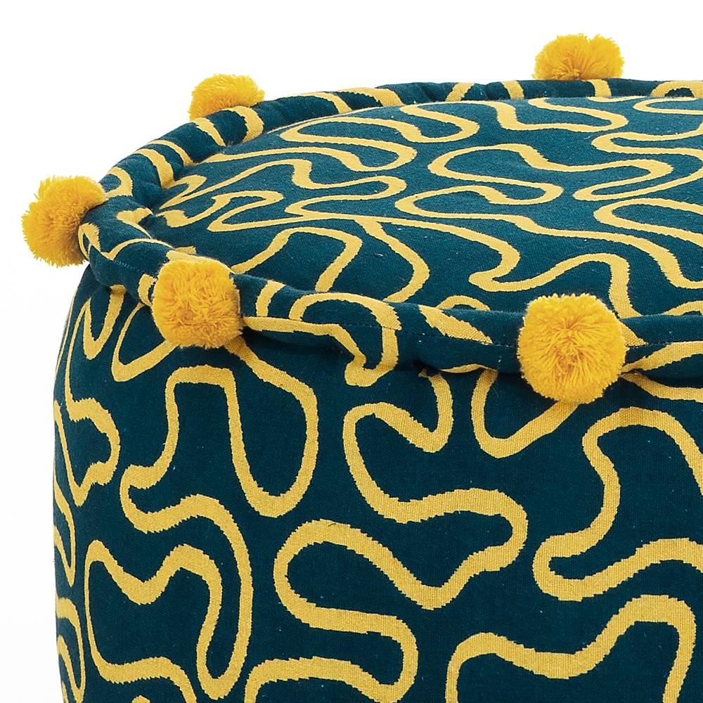 Oresteluchetta Pouf rotondo LUXE Promozione