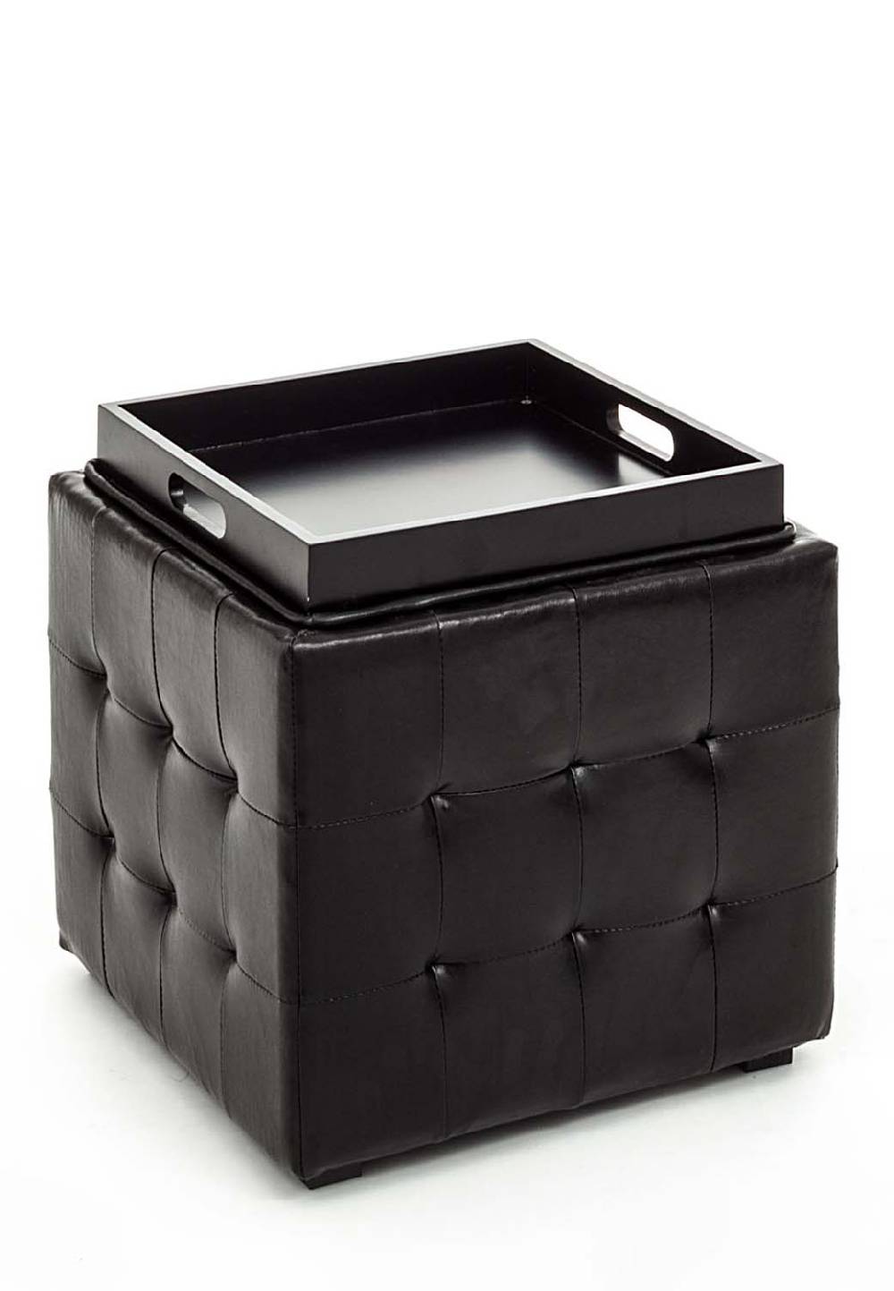 Oresteluchetta pouf poggiapiedi LOWELL BLACK Qualità Garantita