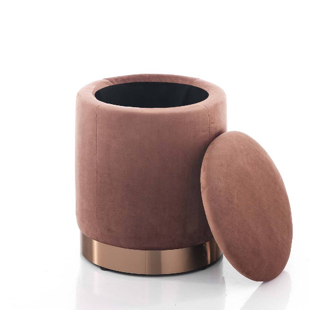 Oresteluchetta Pouf imbottito contenitore OHIO PINK Affare Del Giorno