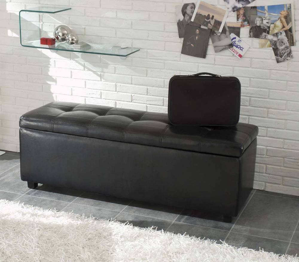 Oresteluchetta cassapanca HAYWARD BLACK Convenienza