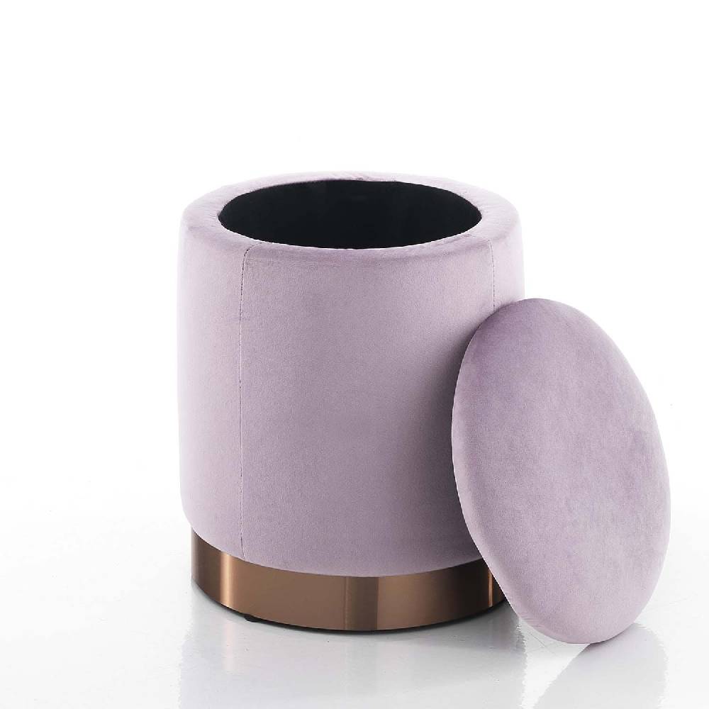 Oresteluchetta Pouf imbottito contenitore OMAHA PINKY Online