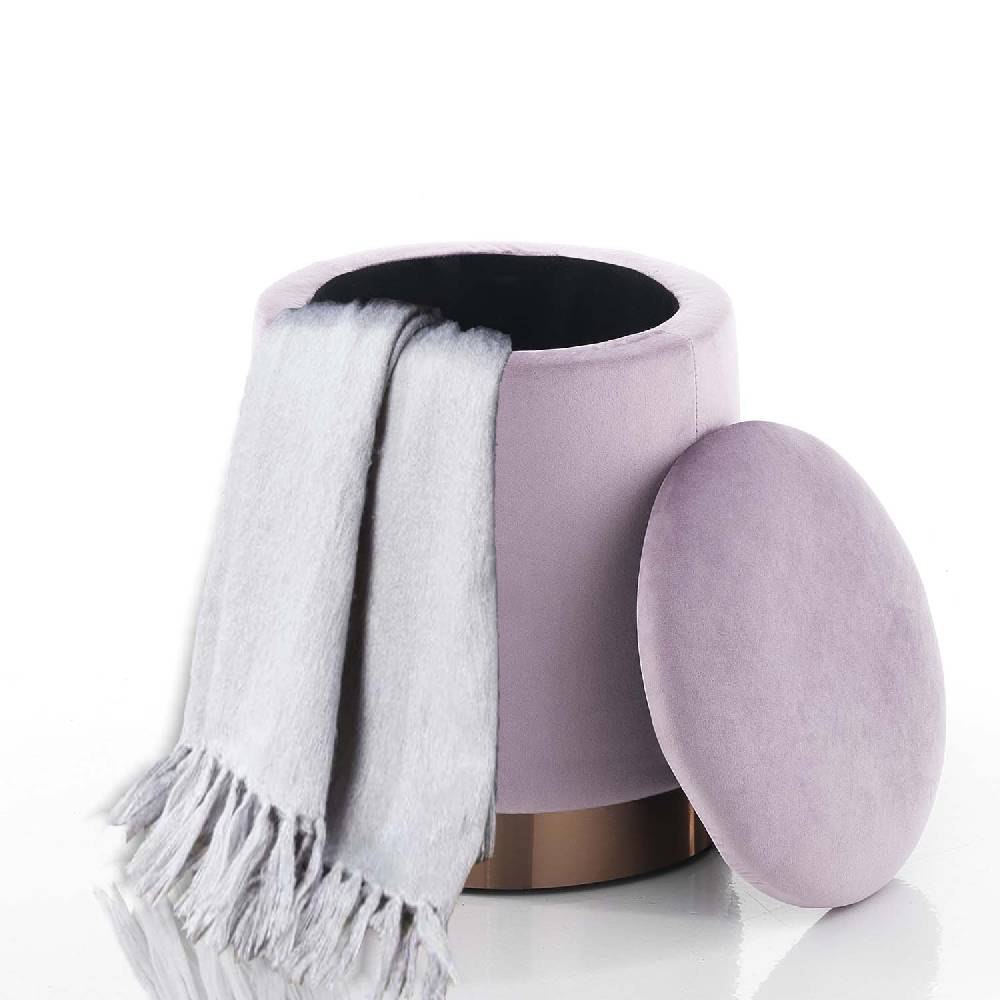 Oresteluchetta Pouf imbottito contenitore OMAHA PINKY Online