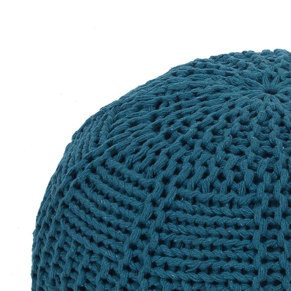Oresteluchetta pouf BETH LIGHT BLUE Saldi Di Fabbrica