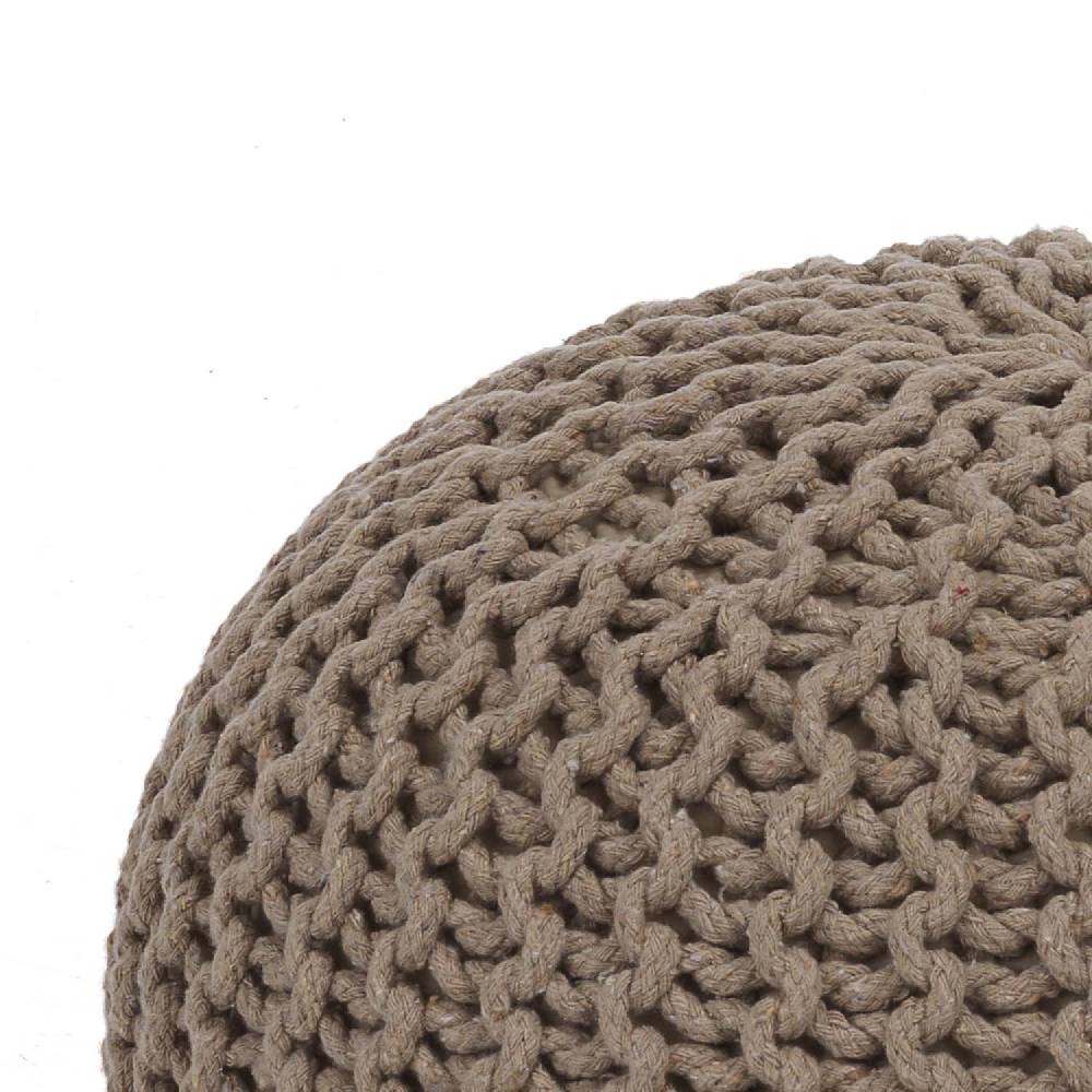 Oresteluchetta pouf LINS BEIGE In Saldo