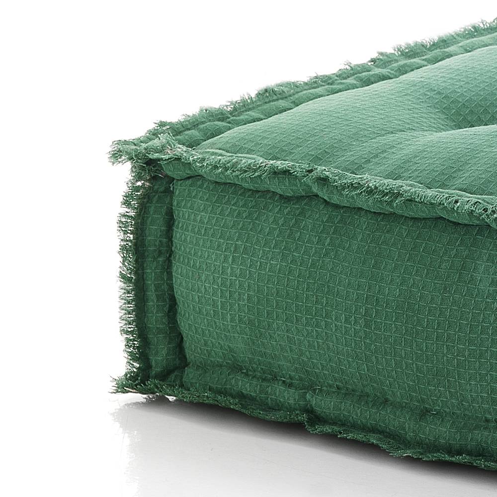Oresteluchetta Pouf quadrato GREEN Sottocosto