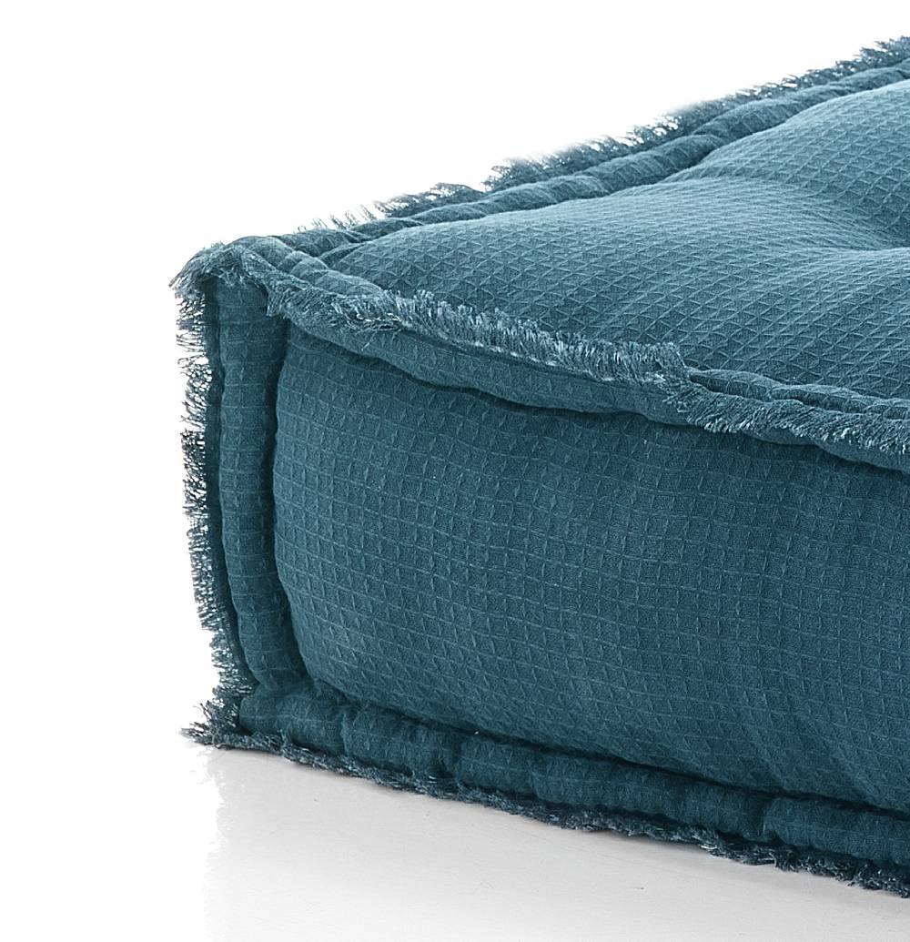Oresteluchetta Pouf quadrato BLUE Convenienza