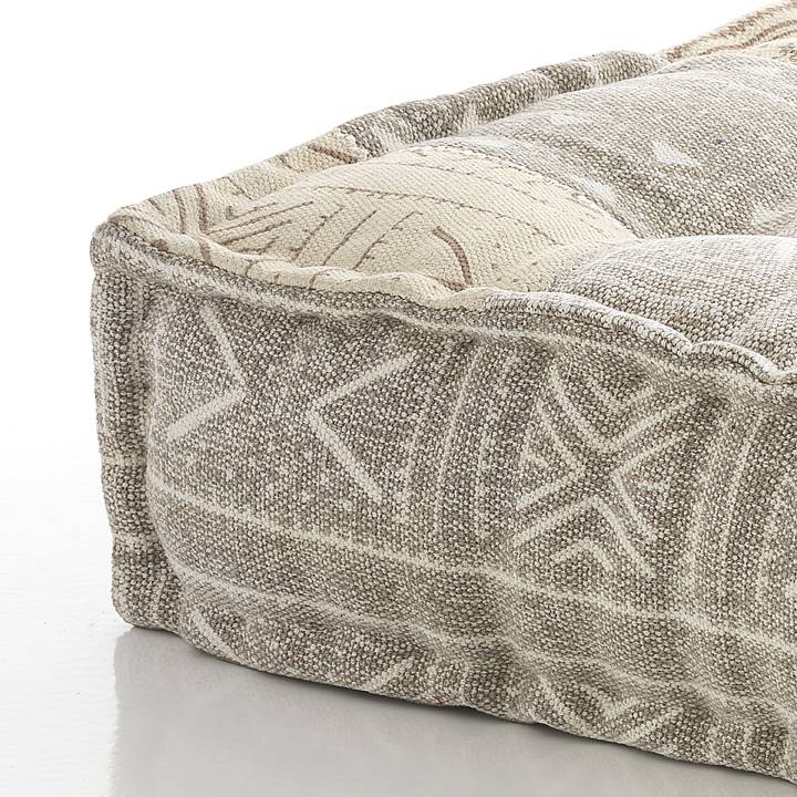Oresteluchetta Pouf quadrato YANTRA BROWN /BEIGE 2025