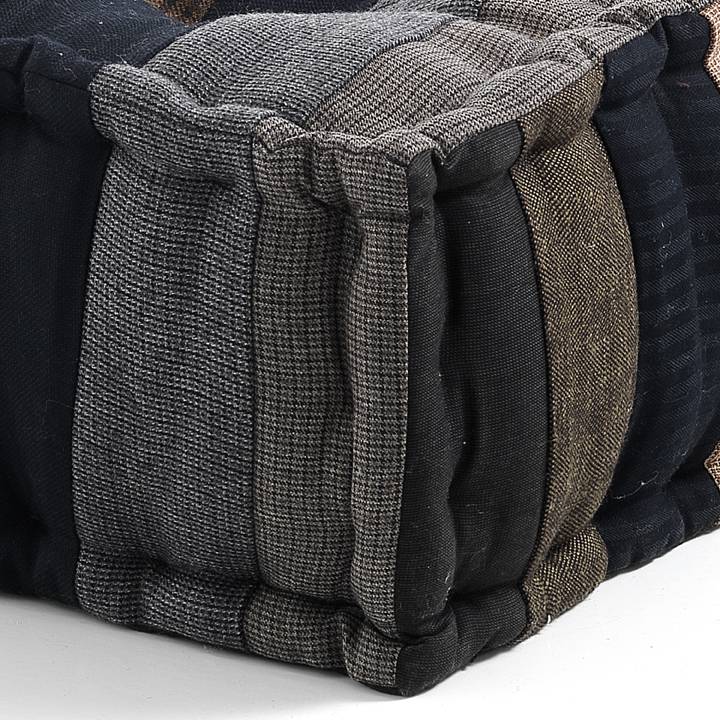Oresteluchetta Pouf quadrato YANTRA STRIPES 2025