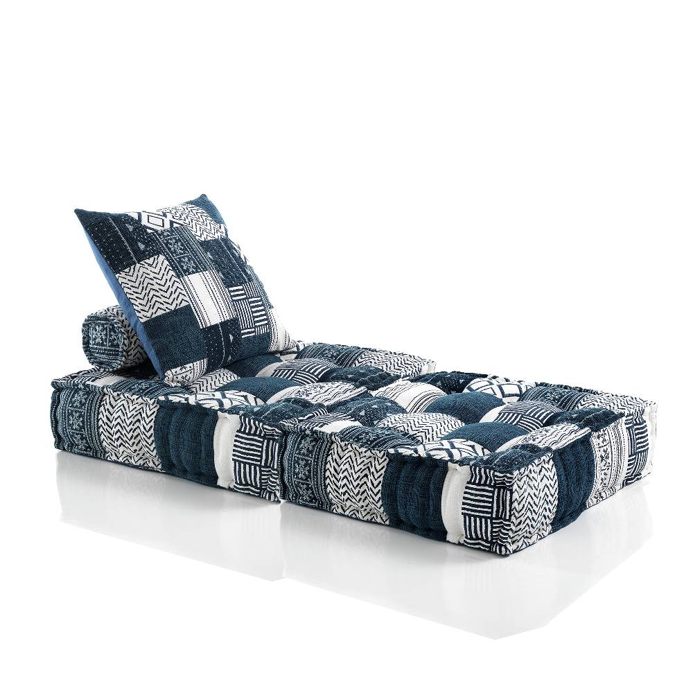 Oresteluchetta Divano 2 posti WHITE/BLUE ISY Composizione 79 Qualità Garantita