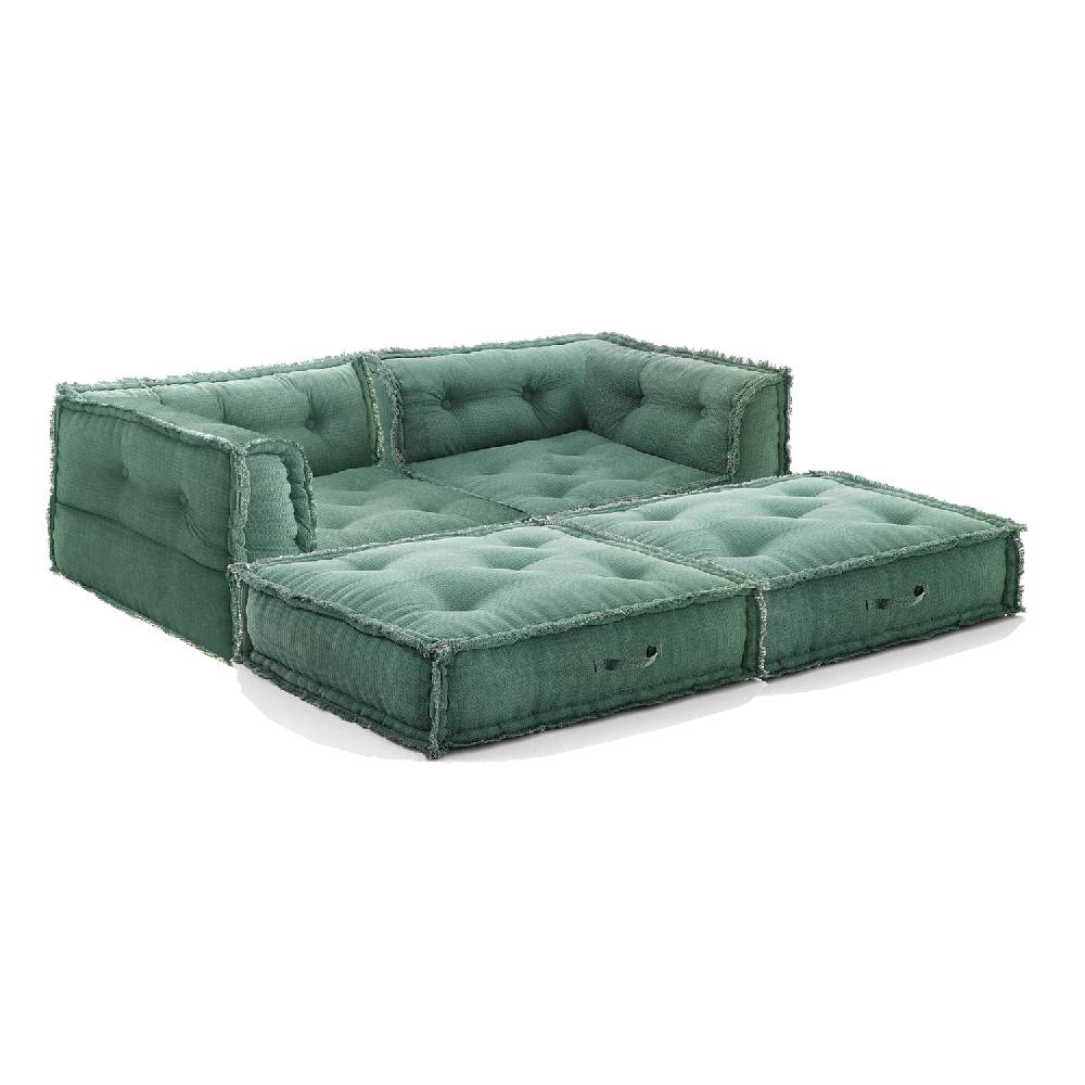 Oresteluchetta Divano 2 posti YANTRA WAFFLE GREEN Composizione 49 Fino Al -60%