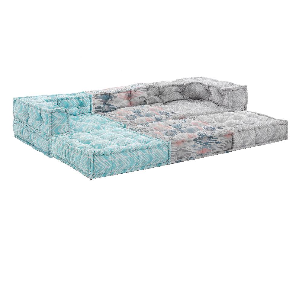 Oresteluchetta Divano 3 posti OUTDOOR MULTICOLOR Composizione 59 Economico