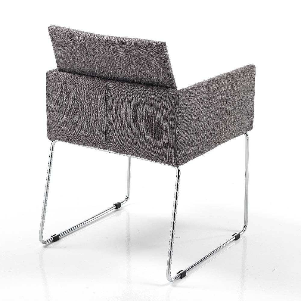 Oresteluchetta SEDIA IMBOTTITA GARLAND GREY Consegna Veloce