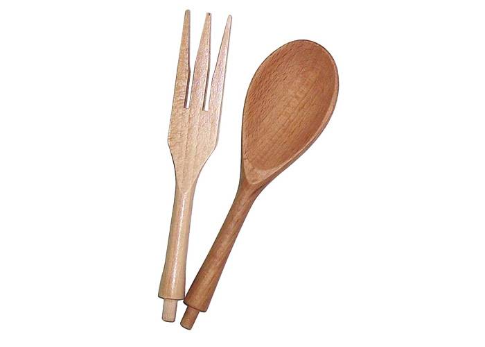 Panetta Casalinghi 4/3 - Coppia posate per insalata