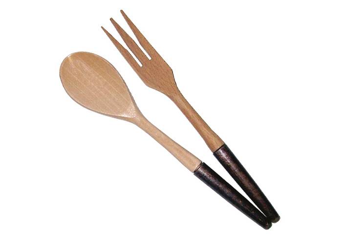 Panetta Casalinghi 4/4 - Coppia posate per insalata