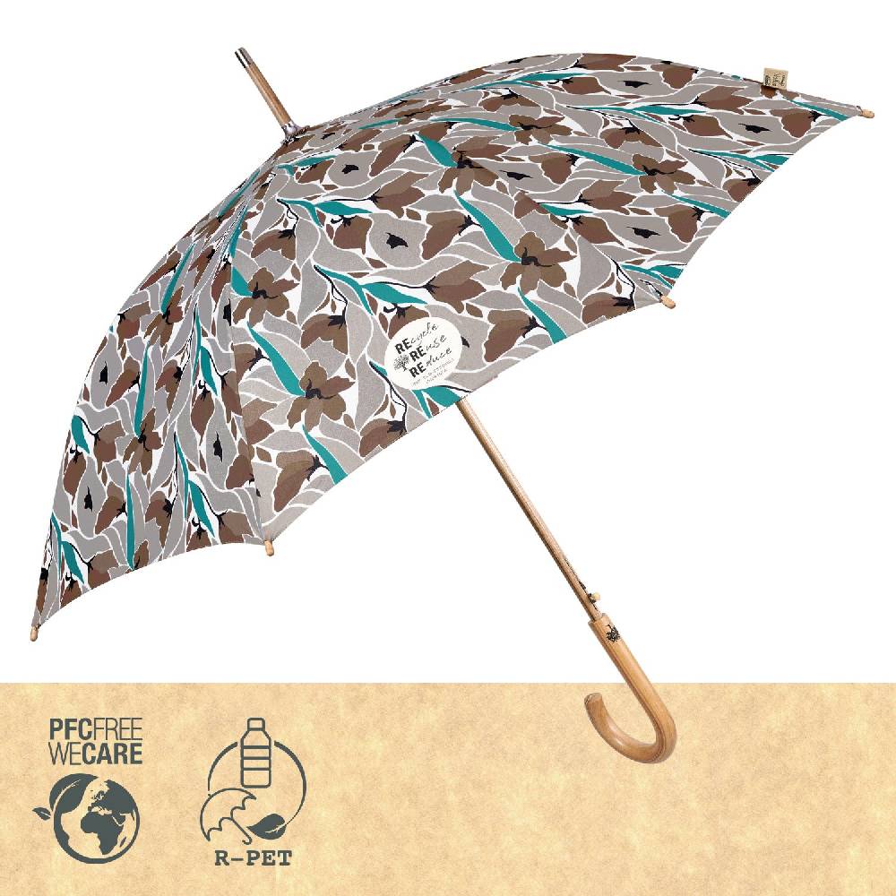 Perletti Ombrello Green Lungo Acquerello Nuova