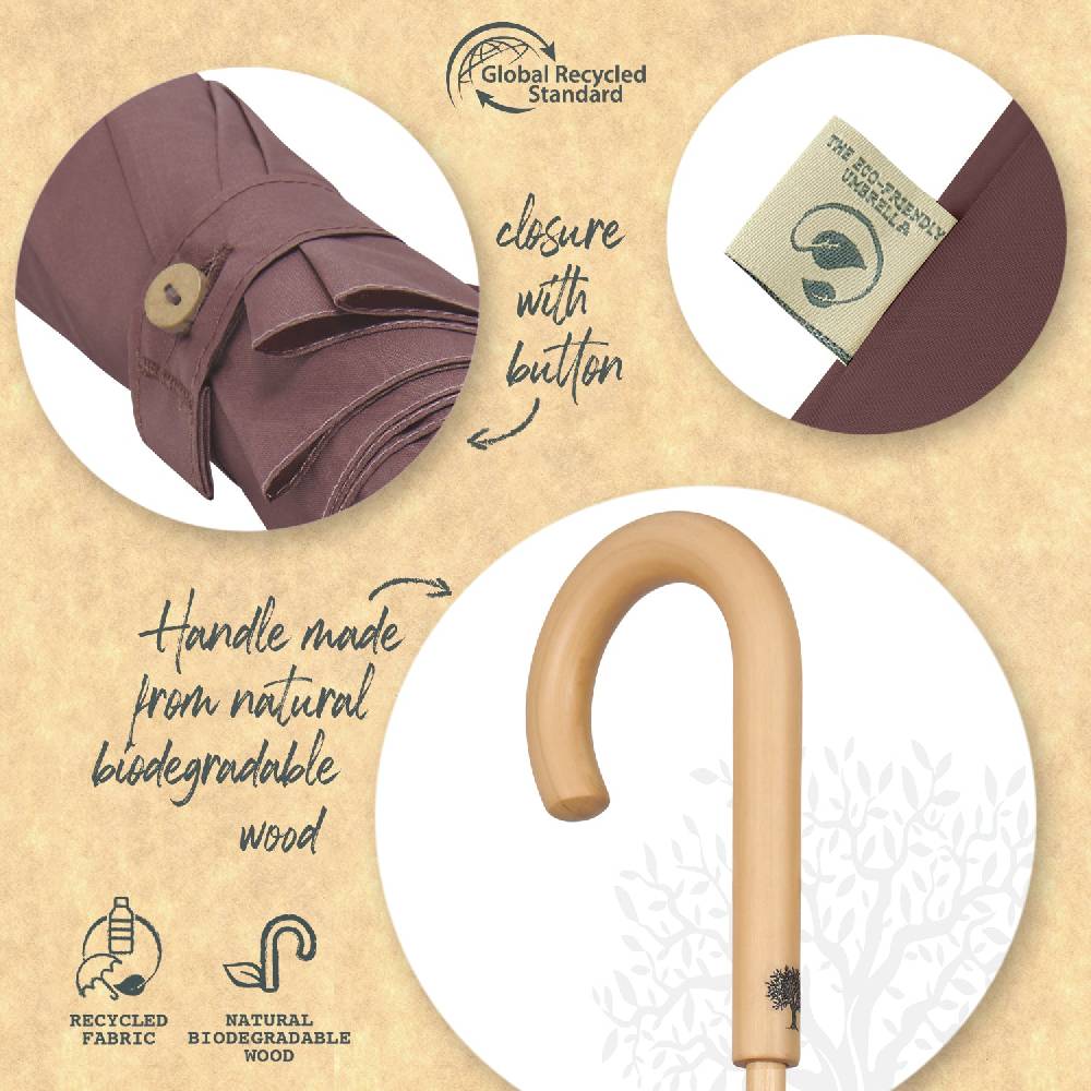 Perletti Ombrello Green Lungo Acquerello Nuova