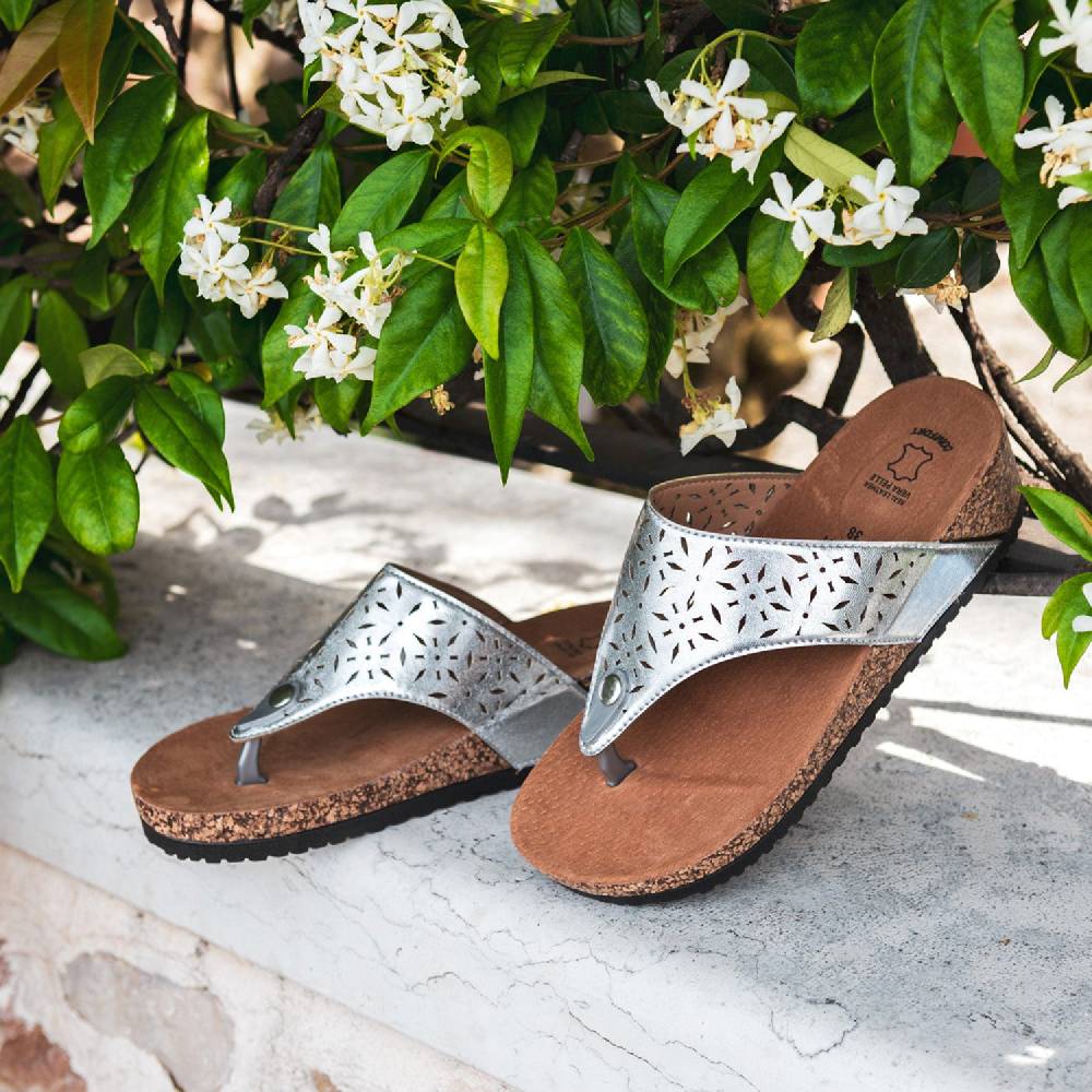 Perletti Infradito Metal con Zeppa Fino Al -60%