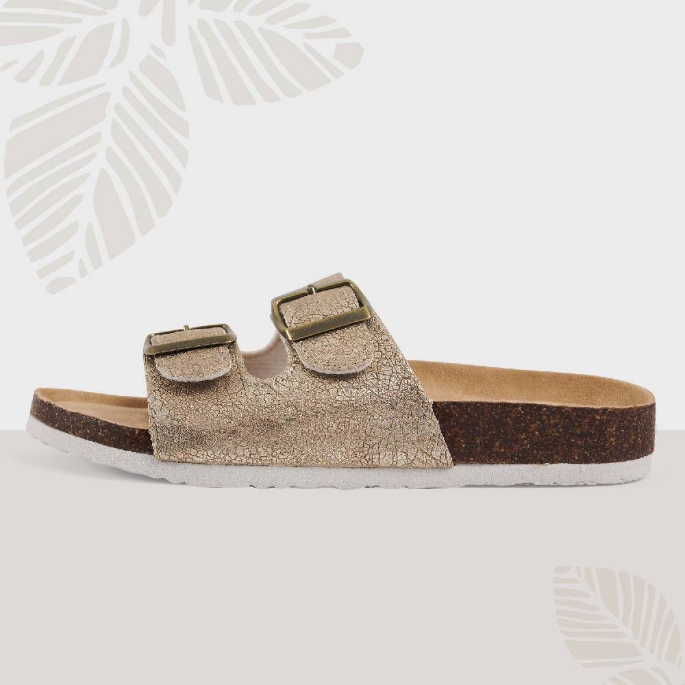 Perletti Ciabatte Comfort Dorate Shopping Online