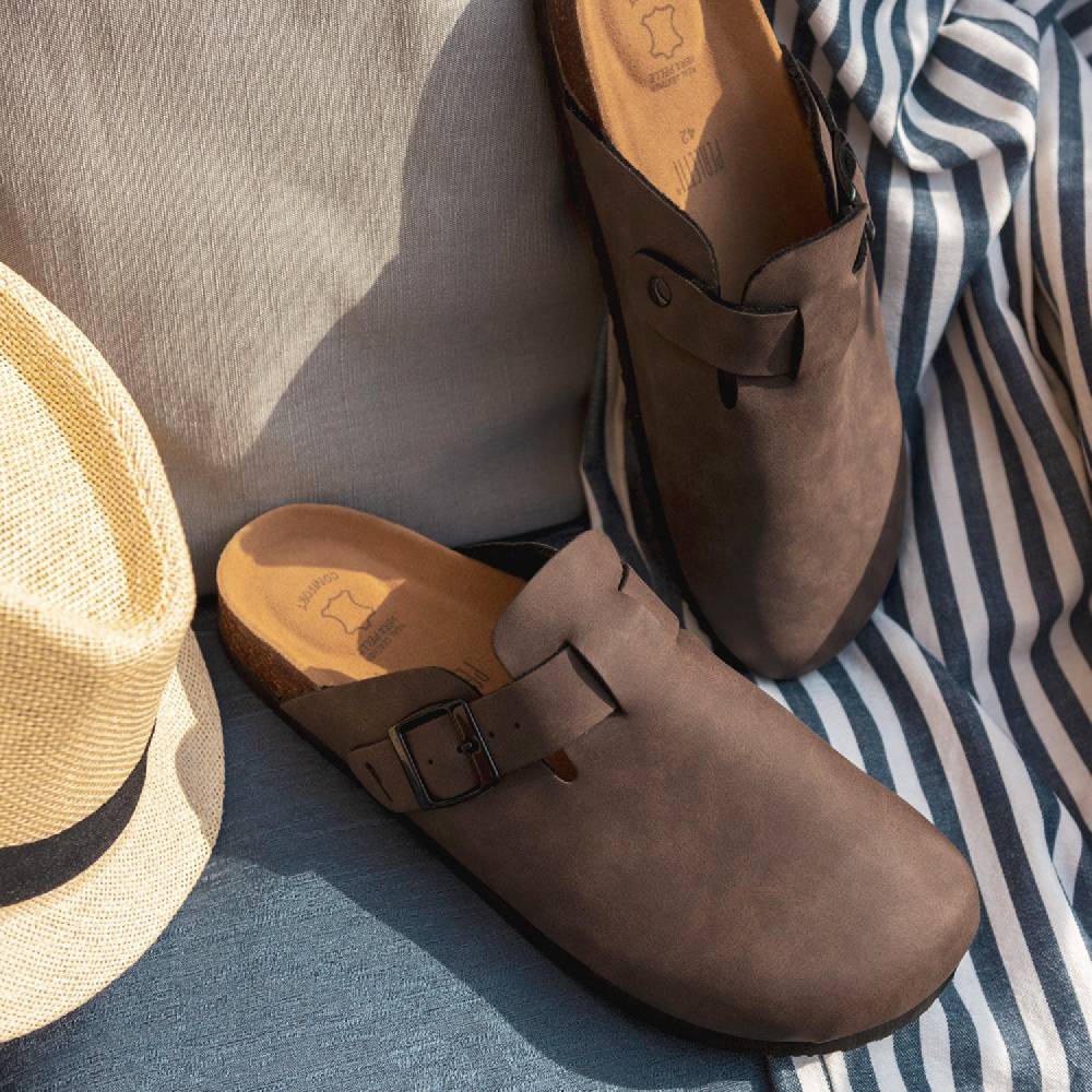 Perletti Ciabatte Comfort Suede Uomo Negozio
