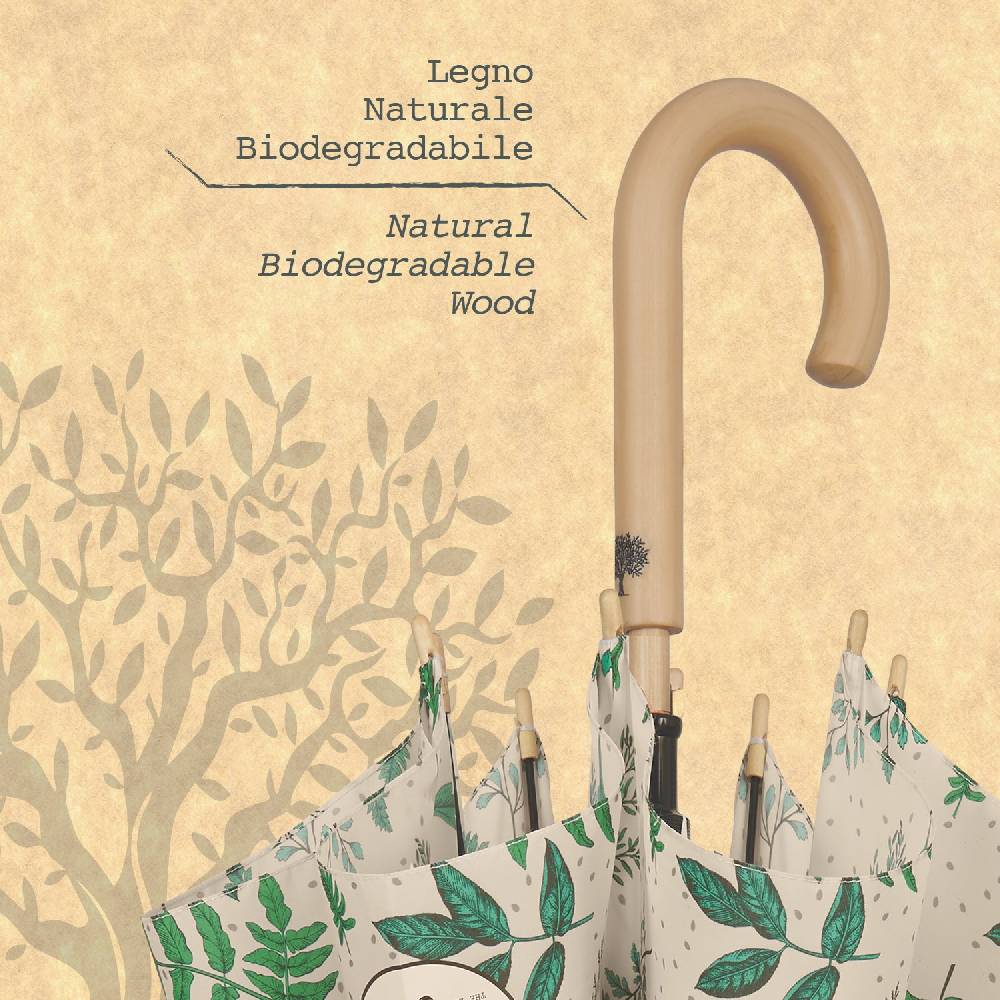 Perletti Ombrello Green Lungo Botanical 2025