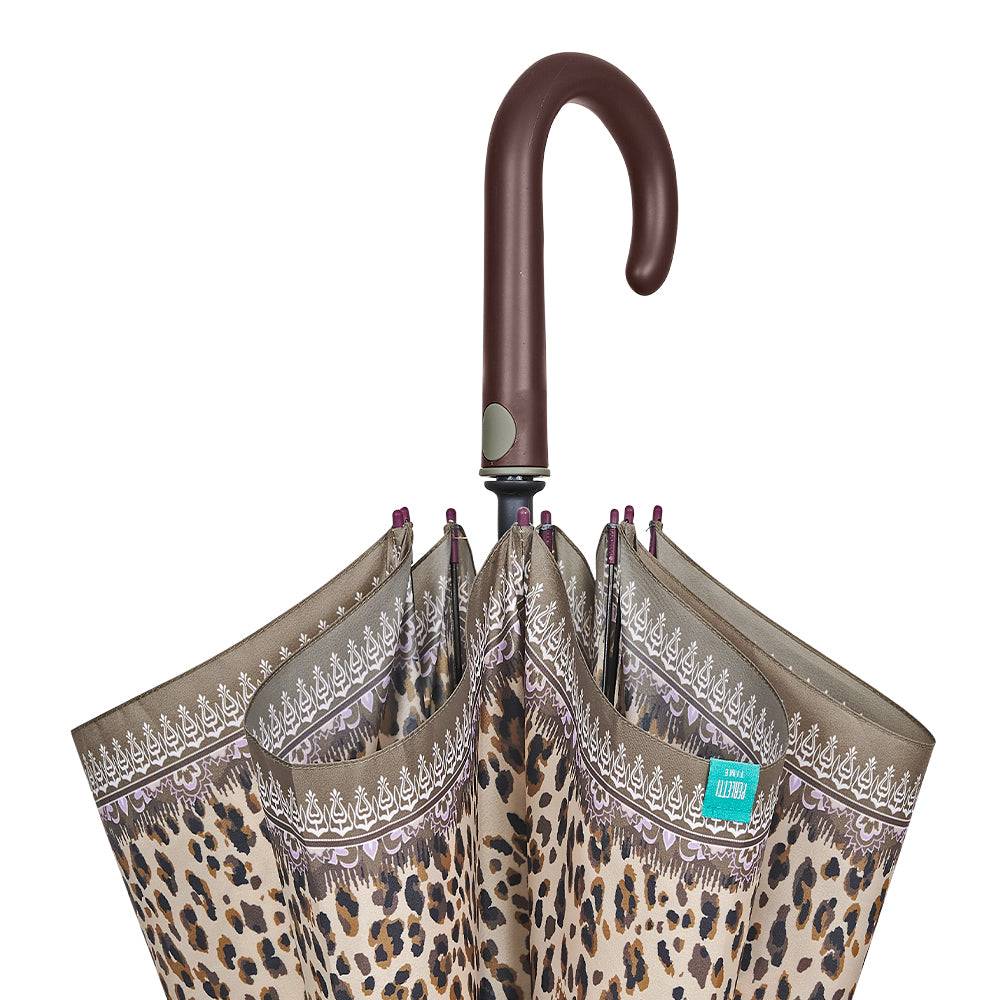 Perletti Ombrello Lungo Animalier Leopardato Fino Al -60%