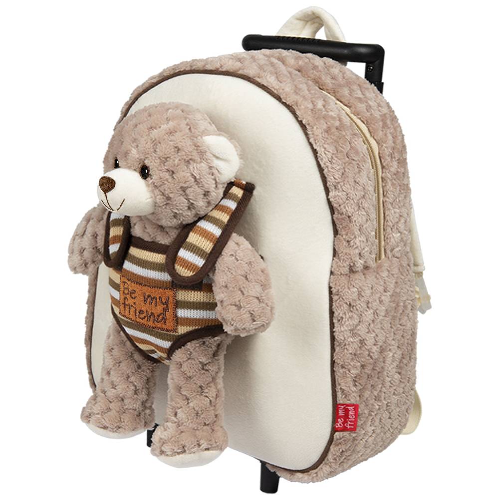Perletti Trolley Morbido con Peluche