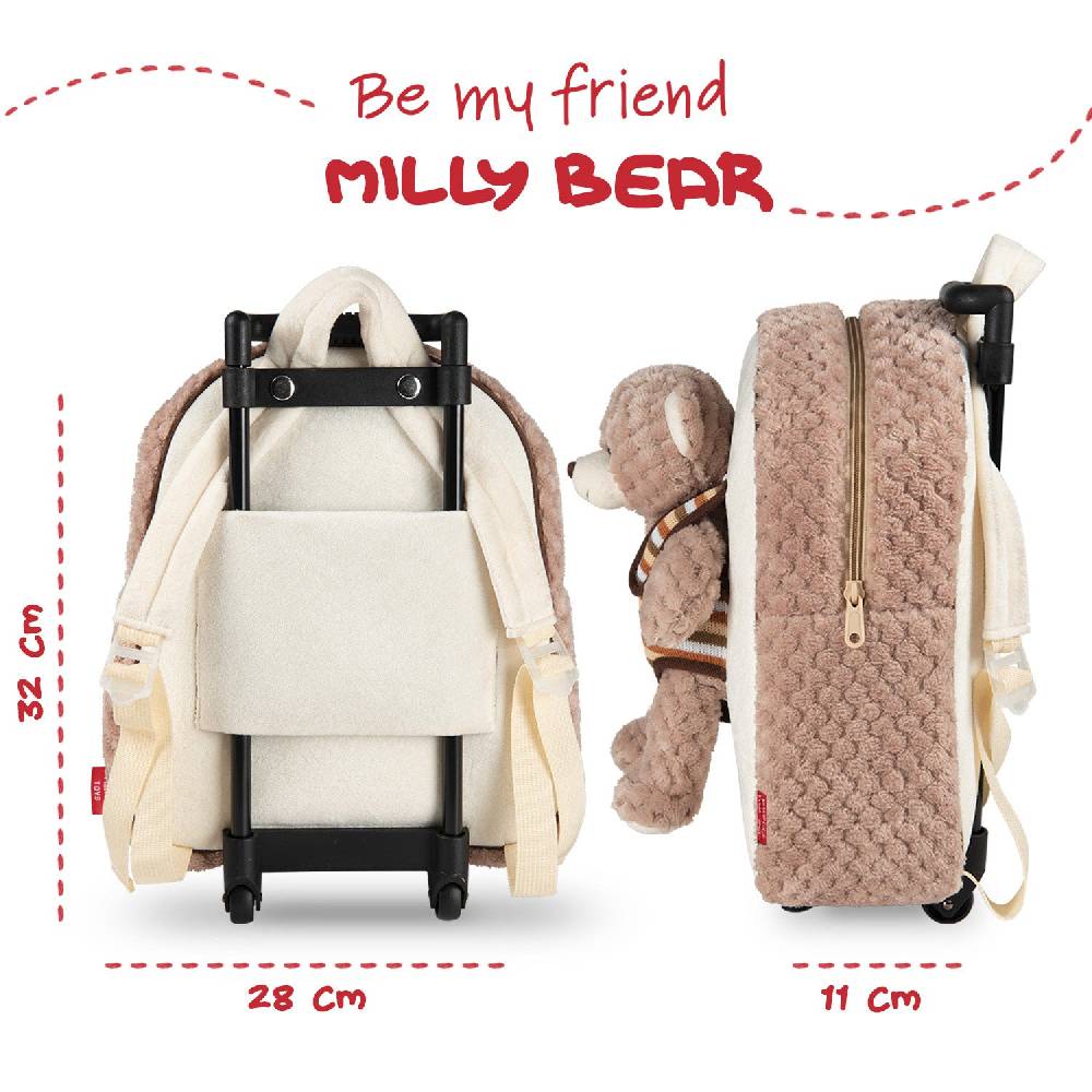 Perletti Trolley Morbido con Peluche Offerta